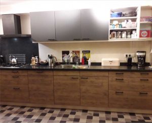 Nieuwe gewrapte keuken